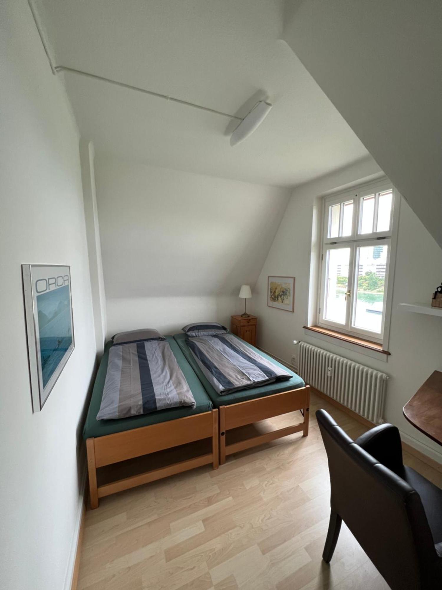 Charmante Altbauwohnung Am Rhein Basilej Exteriér fotografie