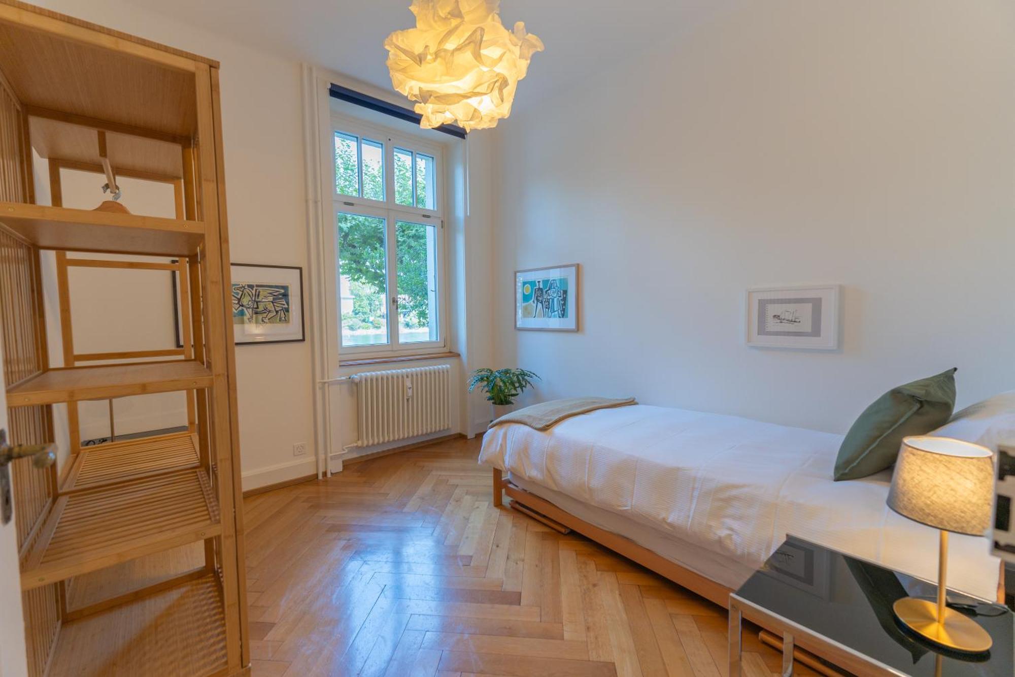 Charmante Altbauwohnung Am Rhein Basilej Exteriér fotografie