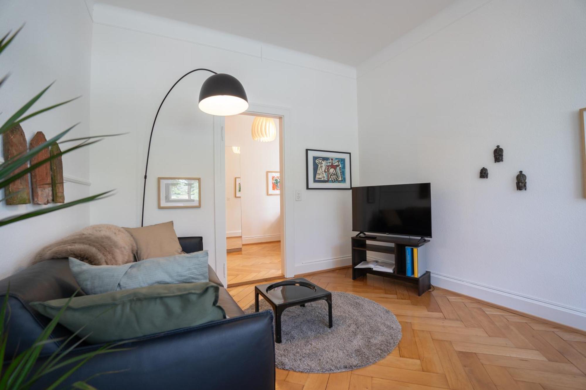 Charmante Altbauwohnung Am Rhein Basilej Exteriér fotografie