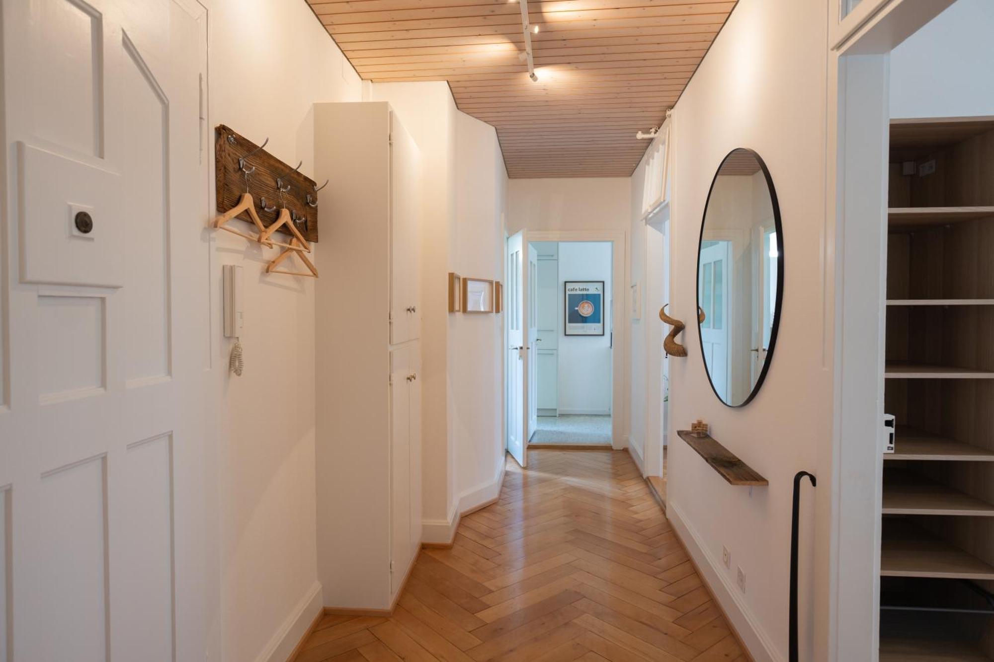 Charmante Altbauwohnung Am Rhein Basilej Exteriér fotografie
